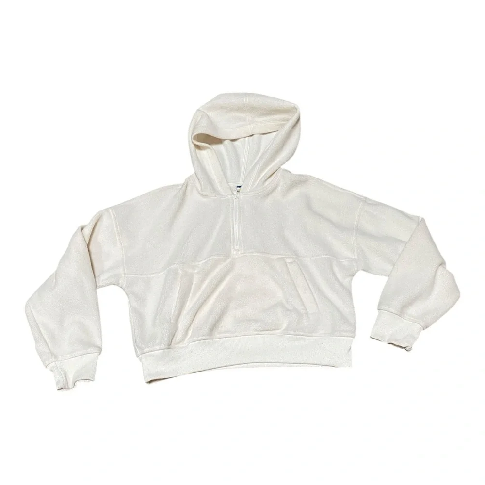 Go-Warm Micro Fleece 1/2-Zip Pullover Hoodie for Girls